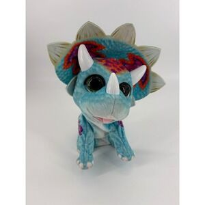 FurReal Friends Triceratops Dinosaur Plush Toy Stuffed Animal Tested Works Great